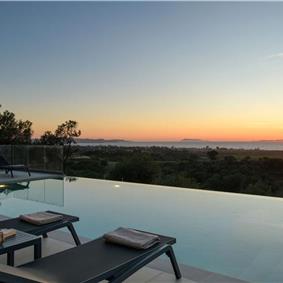 4 bedroom villa with pool & sea views, Acharavi, sleeps 8